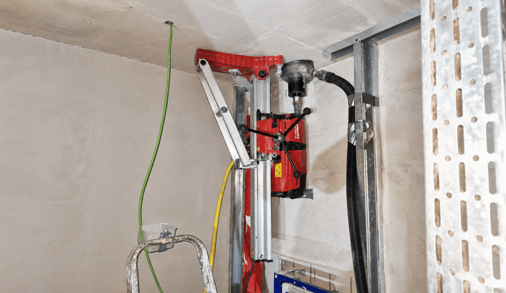 Kernbohrung für Wärmepumpe in Köln Nrw Diabos GmbH Köln Kernbohrung