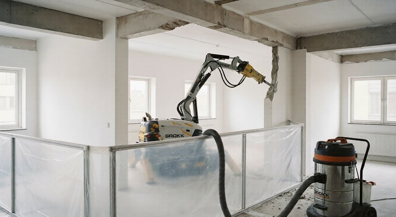 roboterabbruch brokk koeln nrw 1