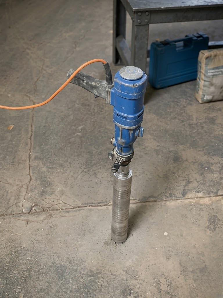 Kernbohrung für Dunstabzugshaube in Köln