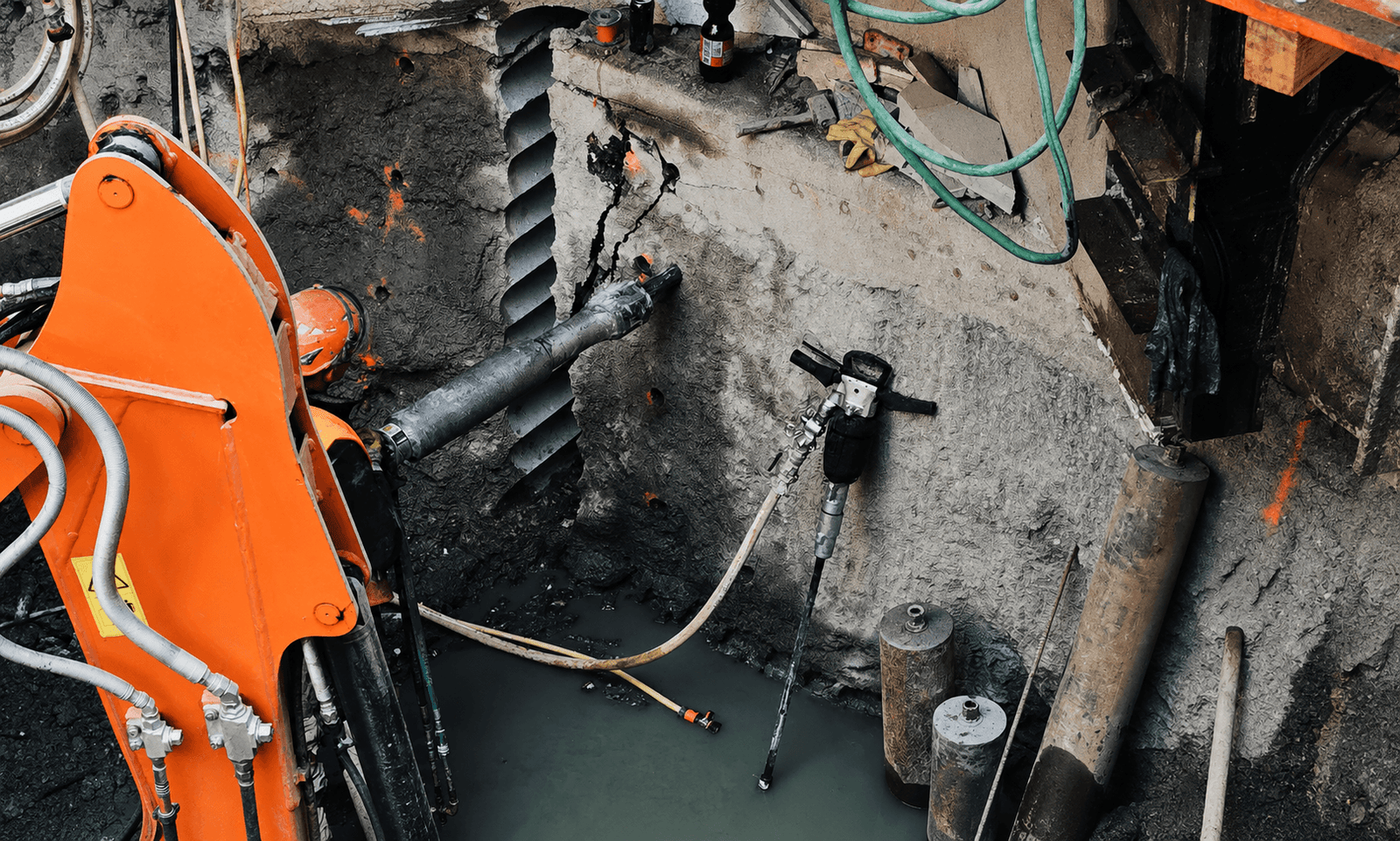 Hydraulisches Spalten & Pressen